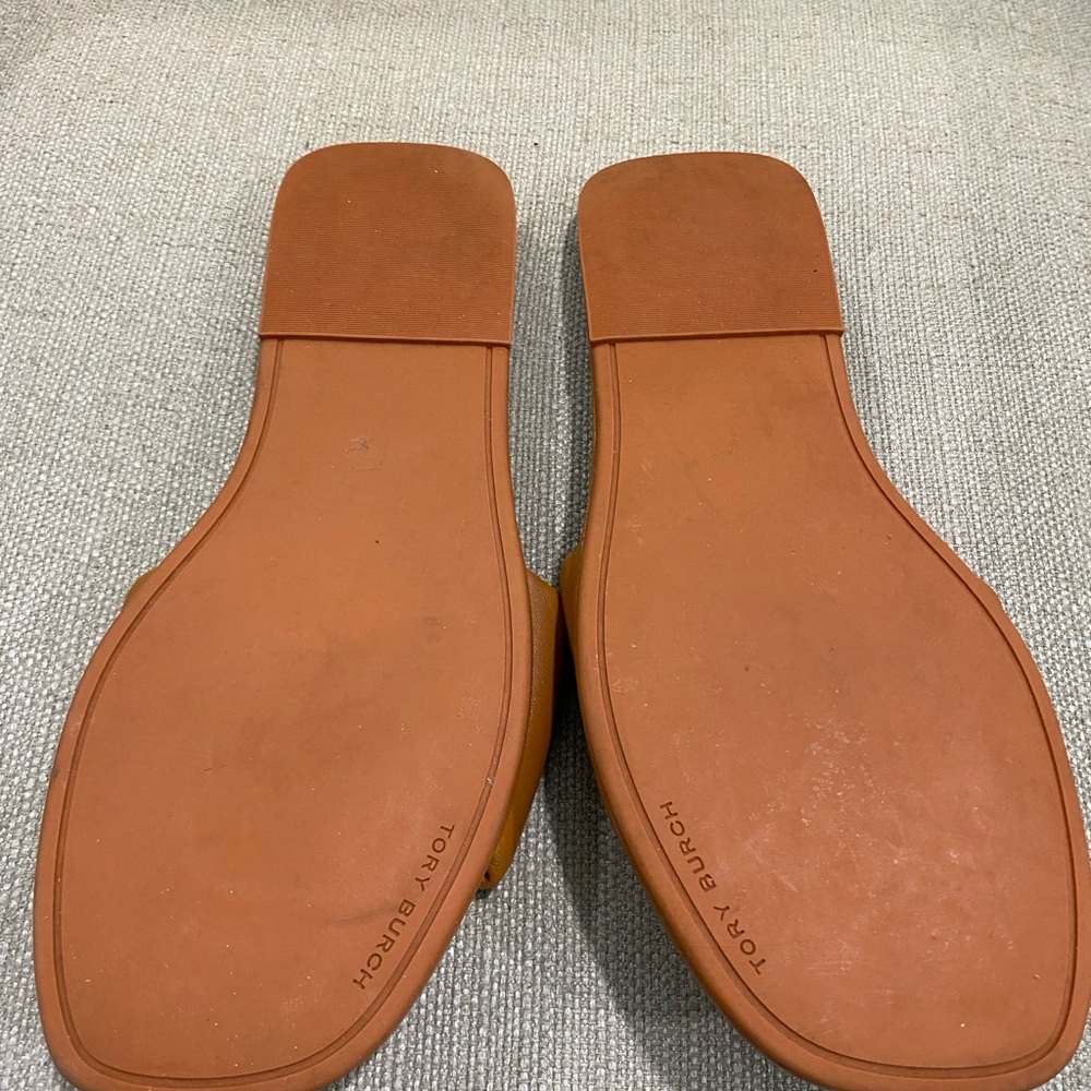 Tory Burch Double T Strap Sport Slide Sandal Size 9 - Picture 6 of 7